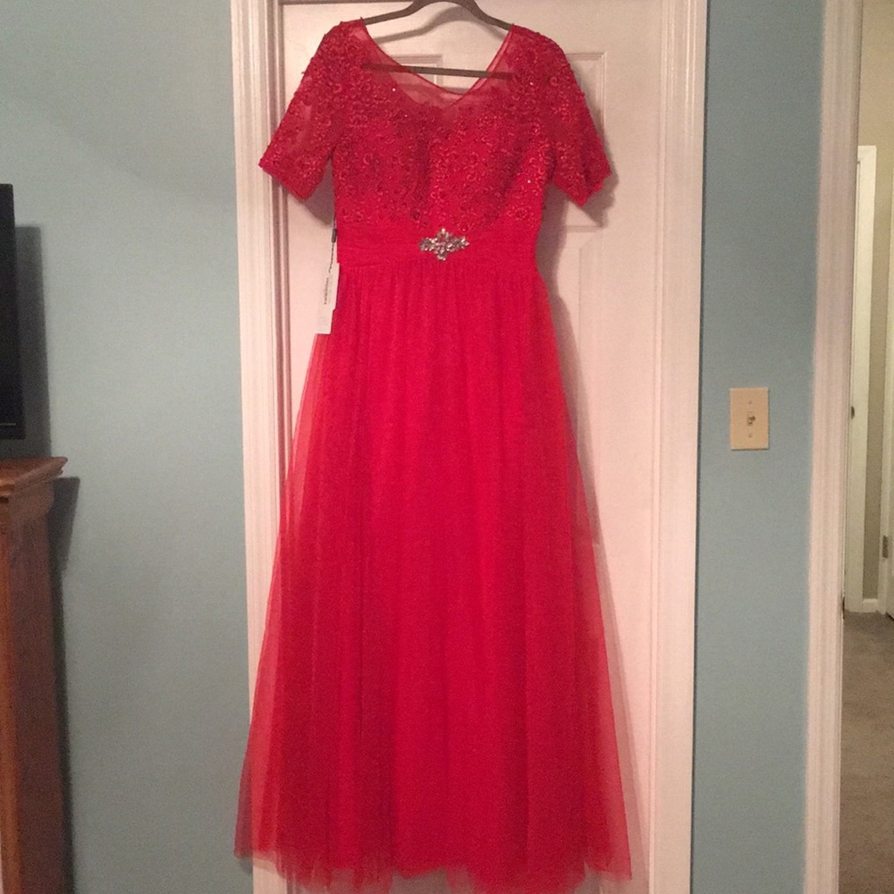 Red Evening Dress